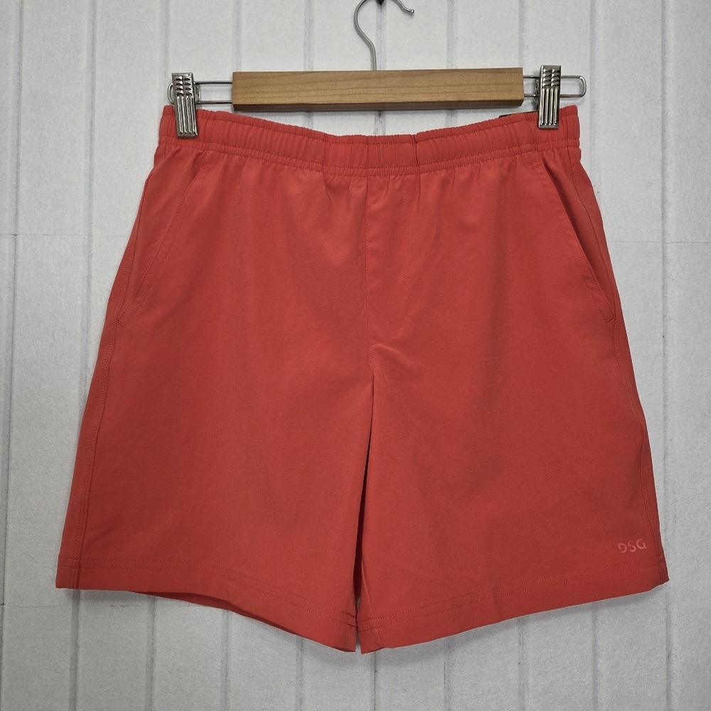 DSG Agility Athletic Fit Kids Coral‎ Red Shorts size L (14-16)